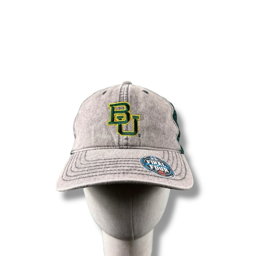 TOTW Baylor Bears BU 2021 NCAA March Madness Final Four Trucker Hat OSFA MINT